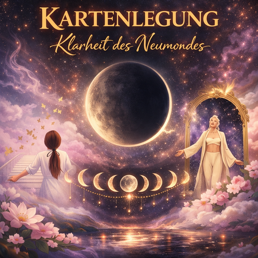 Neumond Karten Legung